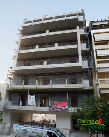 Θερμοπρόσοψη πολυκατοικίας στη Νίκαια 6